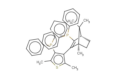 (1R,AR)-3-DIPHENYLPHOSPHINO-2-(4-DIPHENYLPHOSPHINO-2,5-DIMETHYL-3-THIENYL)-1,7,7-TRIMETHYL-BICYCLO[2